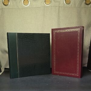 Thompson Bonded Leather Photo Album W/sleeves, Unbranded‎ Photo Album Magnetic